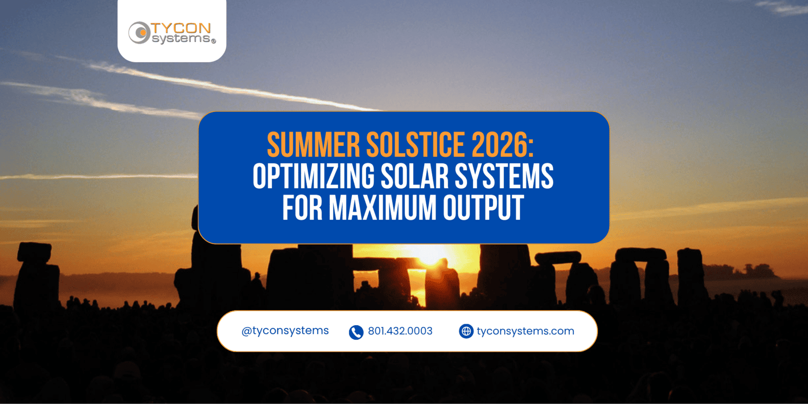 Summer Solstice 2026: Solar Performance Guide | Tycon®